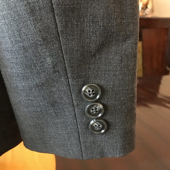 NORDSTROM "Lucas" Classic Fit Wool Blend Jacket 10 - Picture 4 of 11